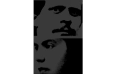 Carducci e Deledda (immagine tratta dalla locandina della mostra)