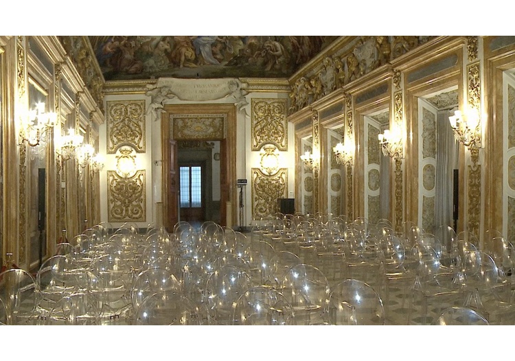 Biblioteca Riccardiana - La sala degli specchi