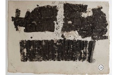 Papiro Ercolanese 1067 della Biblioteca Nazionale di Napoli