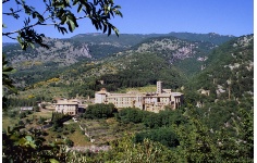 Veduta del Monastero di Santa Scolastica