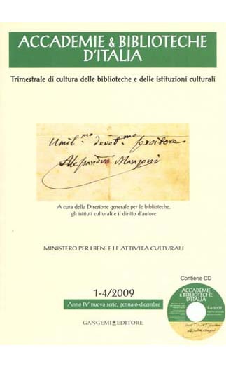 Copertina del volume