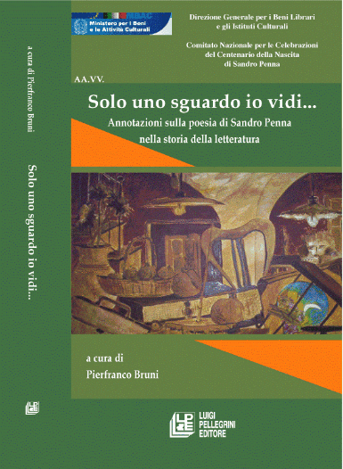 "Solo uno sguardo io vidi...". Copertina del volume.