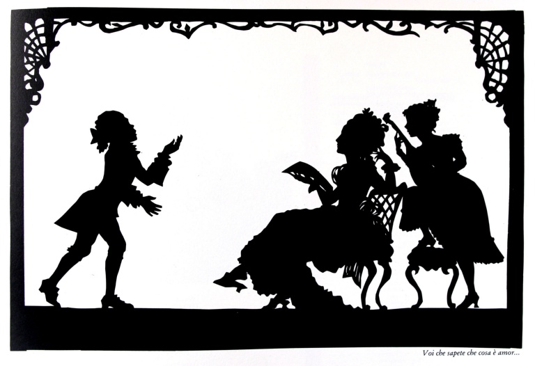 Le nozze di Figaro, Lotte Reiniger (1899-1981).