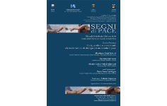 "Ebrei, Cristiani e Musulmani:elementi comuni di dialogo per un mondo di pace" (Locandina).