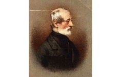 Ritratto di Mazzini intorno al 1865