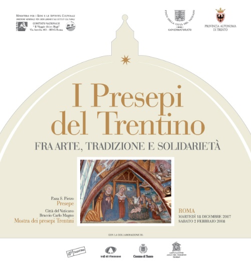 Presepi del Trentino fra Arte, Tradizione e Solidarietà. (Locandina)